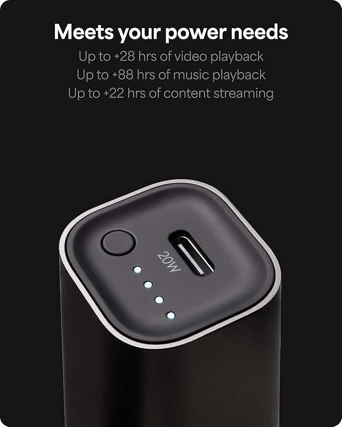 Mophie Powerstation Fast 5, 000mAh Power Bank | Fast and Portable | 20W - Image 7