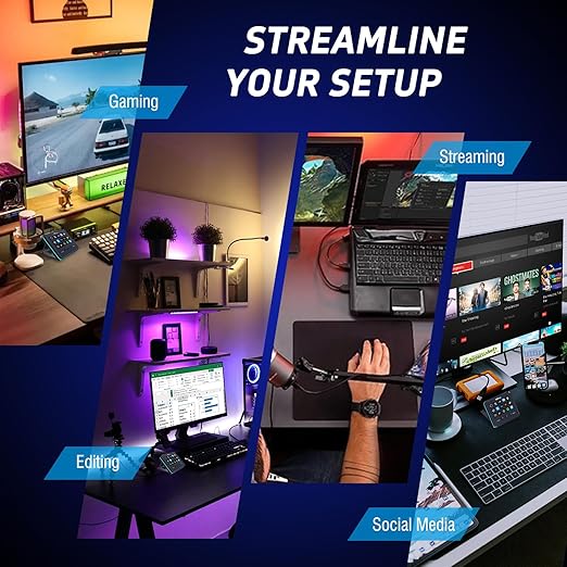 VSDINSIDE Macro Keypad, Stream Controller Deck Gaming Streaming Shortcut - Image 6