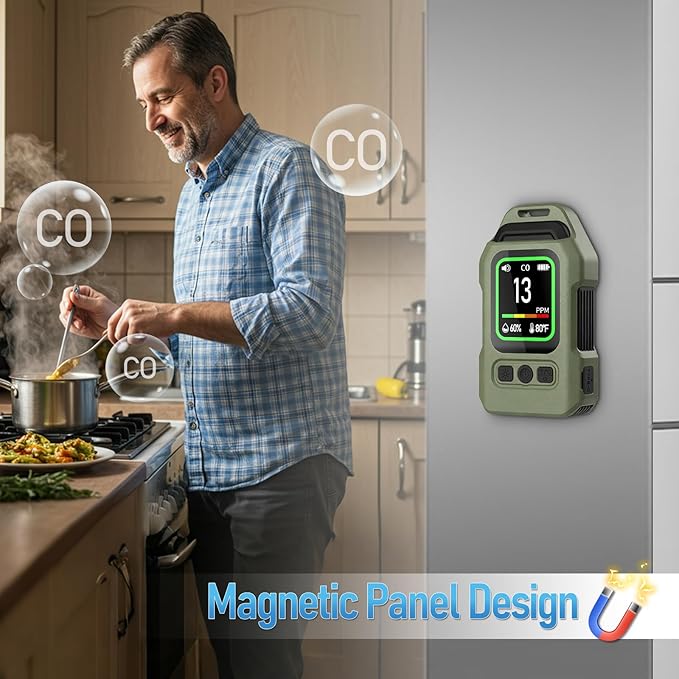 Lwuey Portable Carbon Monoxide Detector - Image 6