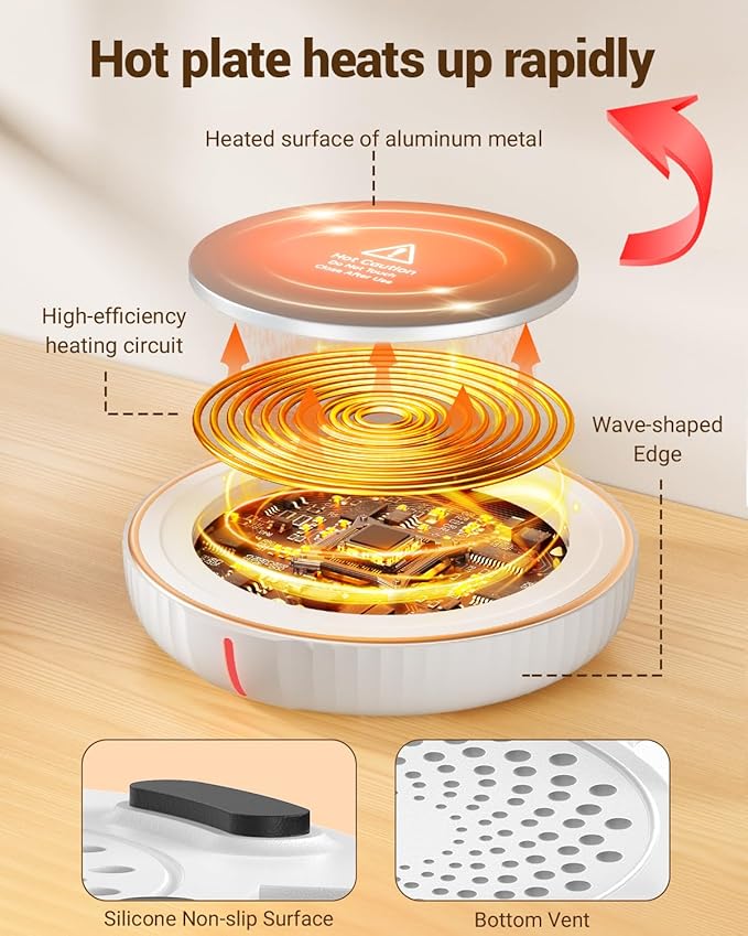 HouseGem Large Candle Warmer Plate - Image 3