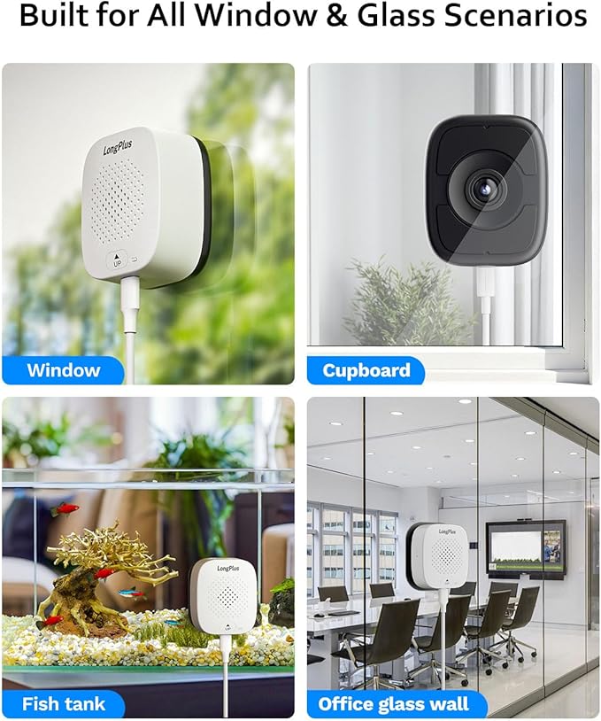 LongPlus 5MP Safe View Window Camera: 2 Packs 3K Window Cameras - Image 6