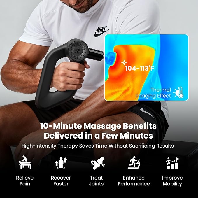 BOB AND BRAD D6 Ultra Massage Gun - Image 4