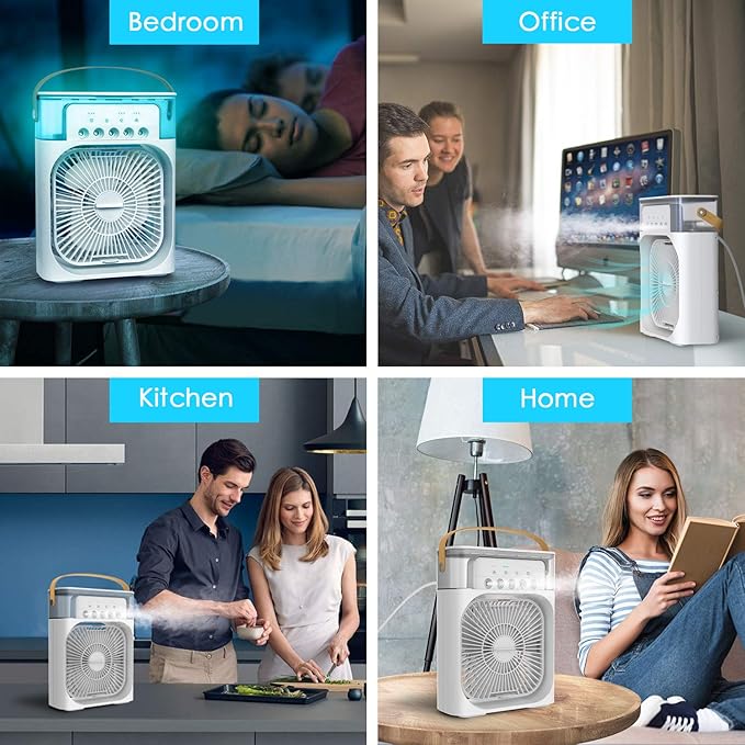 NTMY Portable Air Conditioner Fan, Mini Evaporative Air Cooler - Image 6