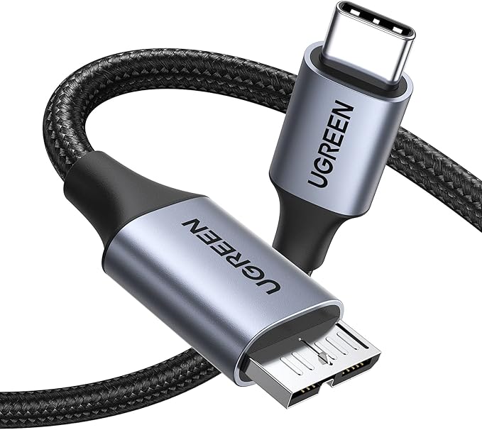 UGREEN 10 Gbps Micro B to USB C Hard Drive Cables, 10FT USB C to Micro B - Image 8