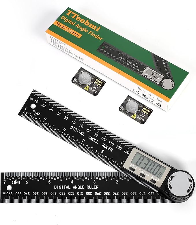 Protractor, Digital Angle Finder Protractor by Unknown