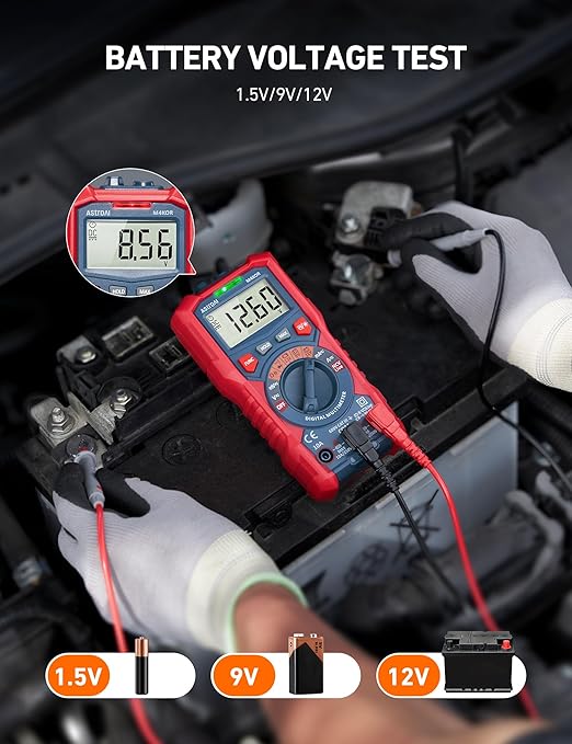 AstroAI Multimeter Tester, TRMS 4000 Counts Volt Meter Auto-Ranging Ohmmeter - Image 3