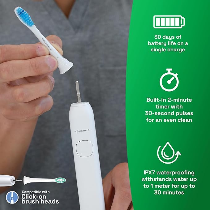Brushmo Super Sonic Electric Toothbrush - Image 4