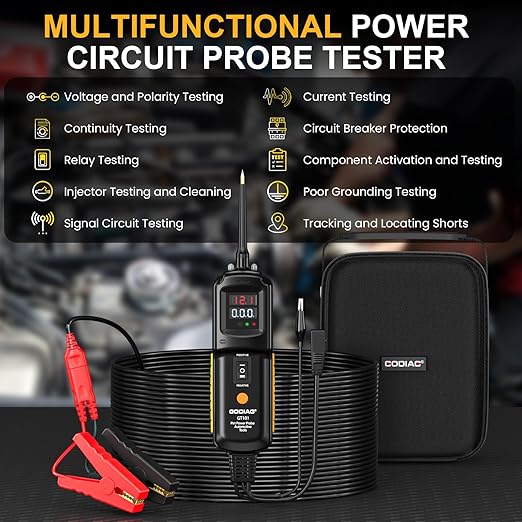 GODIAG Power Circuit Probe Tester, Auto Short Circuit, Relay Fuse Tester - Image 2