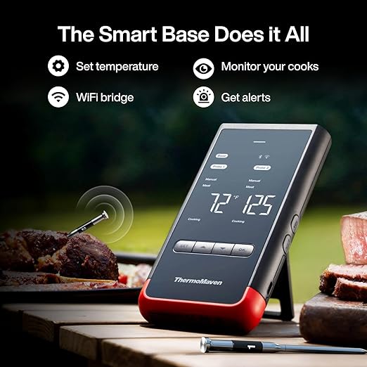 ThermoMaven Smart Bluetooth Wireless Meat Thermometer: Standalone Base - Image 2