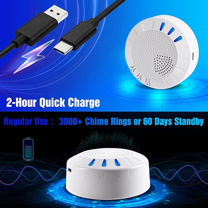 KOOSTONE Wireless Door Chime & Door Bell Chime - Image 4