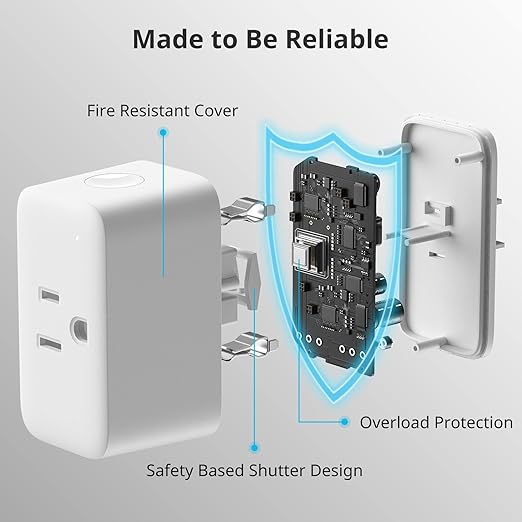 【2025 New】 SwitchBot Smart Plug Mini 15A, Energy Monitor, Smart Home WiFi & - Image 6