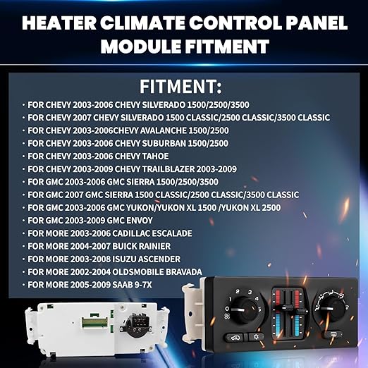 599-210XD Climate Control Module - Image 2
