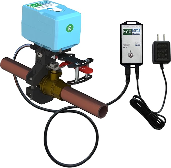 EcoNet Controls EVC200-HCSML The Bulldog Valve Robot, Z-Wave Water Valve - Image 2