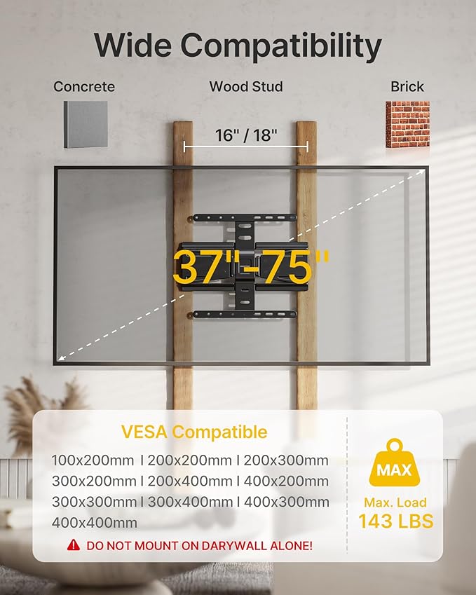monTEK 0.77" Ultra Slim TV Wall Mount - Image 9