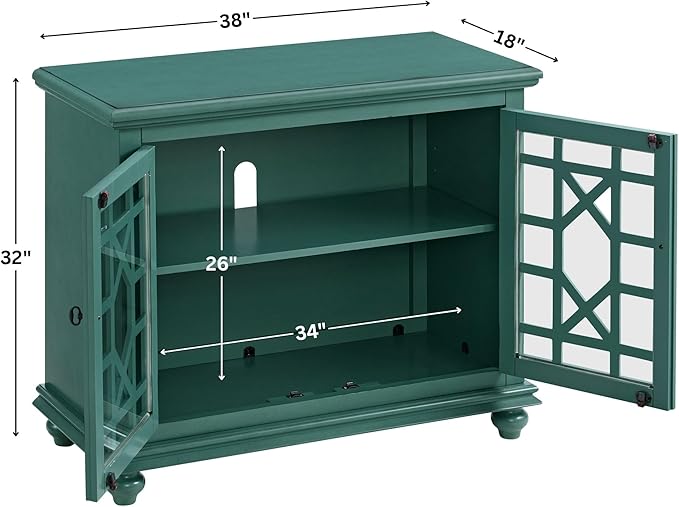 Martin Svensson Home Elegant Small Spaces Accent Cabinet - Image 3