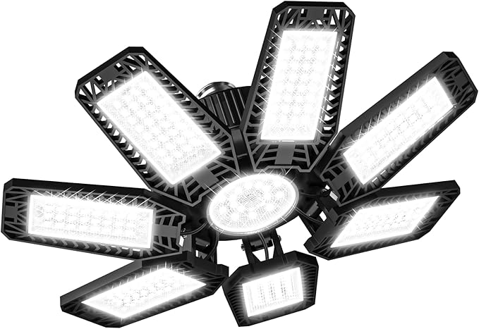 CHENGCHILIT LED Garage Light - 200W 20000LM 6500K LED Garage Ceiling Lights by CHENGCHILIT