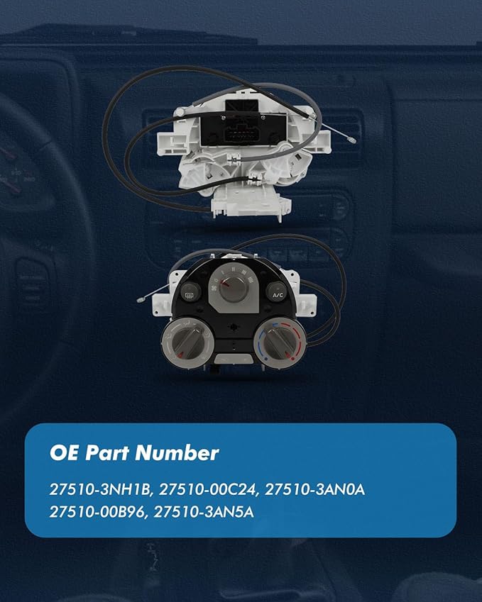 ECCPP 27510-1HM5A Climate Control Module AC Heater Climate Control Panle Switch - Image 4