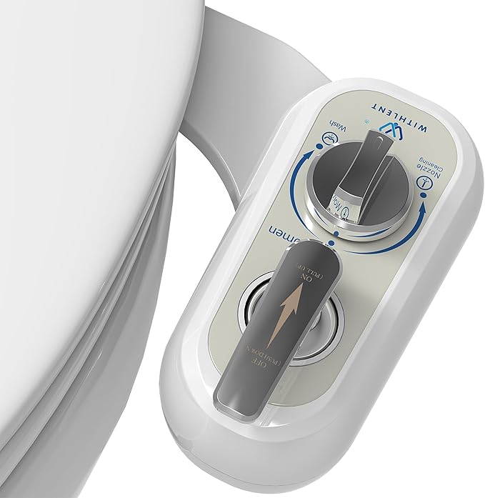 Left Handed Bidet Attachment for Toilet by Unknown