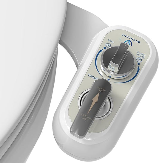 Left Handed Bidet Attachment for Toilet by Unknown