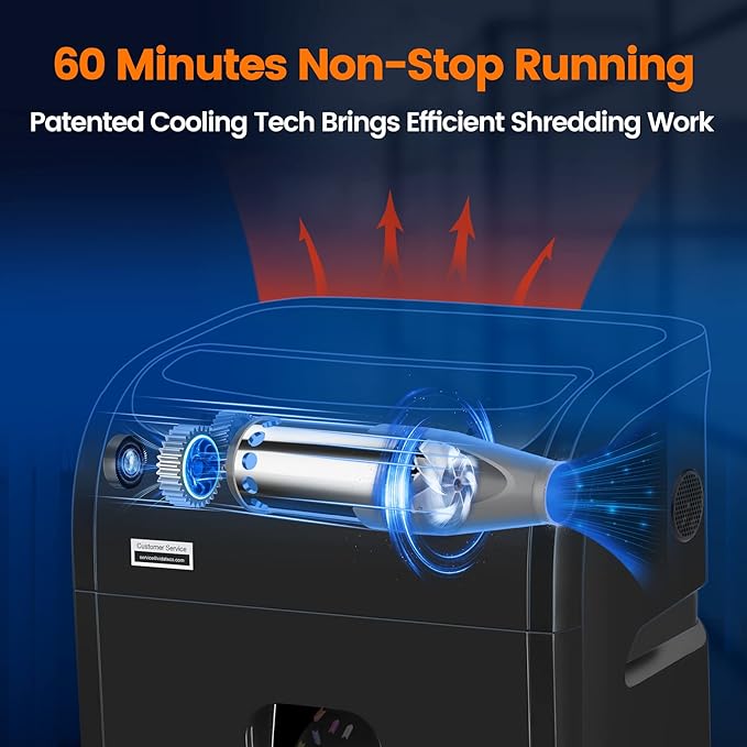VidaTeco Paper Shredder for Home Office Heavy Duty - Image 4