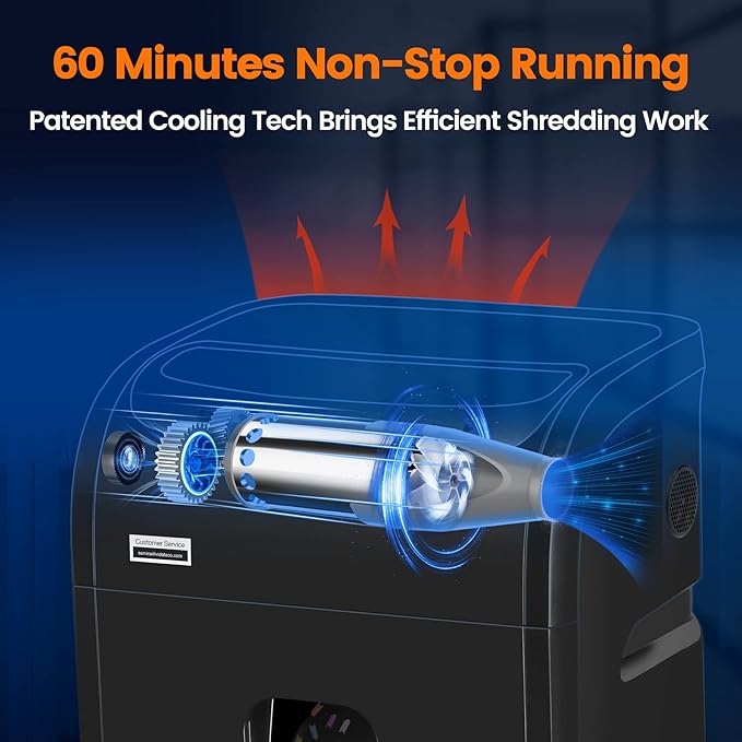 VidaTeco Paper Shredder for Home Office Heavy Duty - Image 2