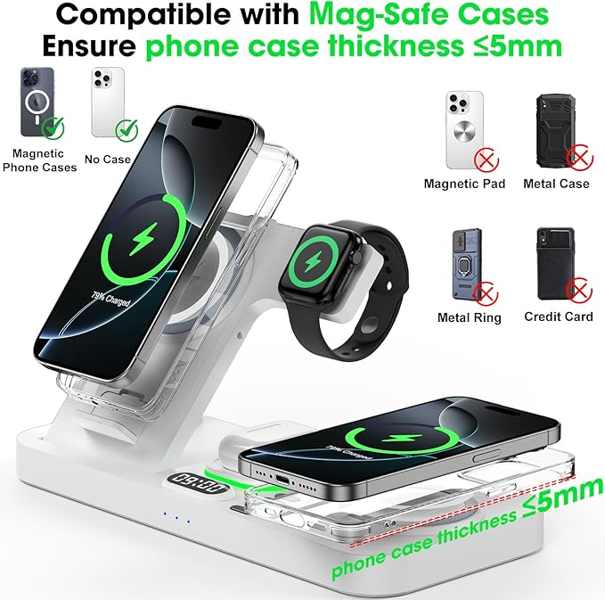 Dual Phone Wireless Charging Station - Image 6