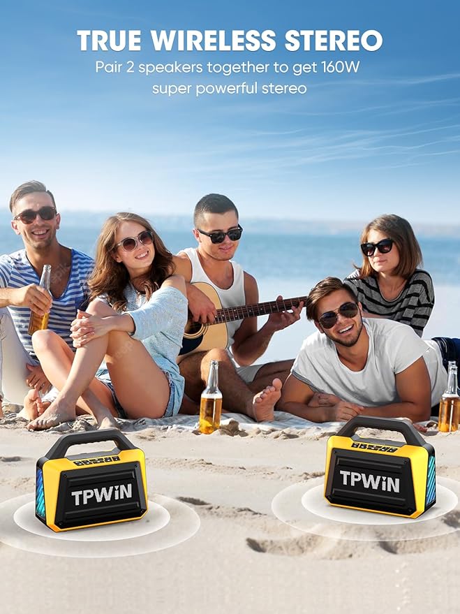 TPWIN Portable Bluetooth Speakers - Image 4