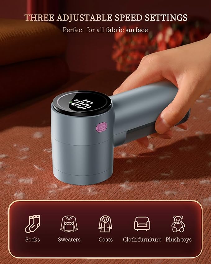 Fabric Shaver, Rechargeable Lint Shaver - Image 2