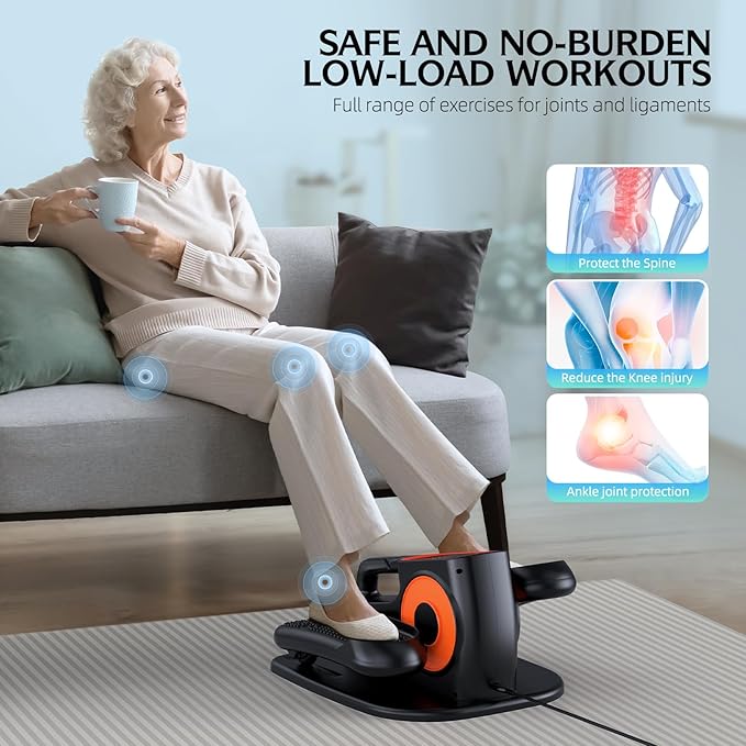 DUREXO Under Desk Elliptical, Leg Exerciser While Sitting - Image 5