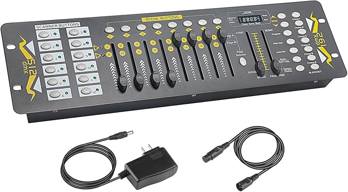 Dmx Controller 192 Channel Dmx Light Controller by jindaaudio