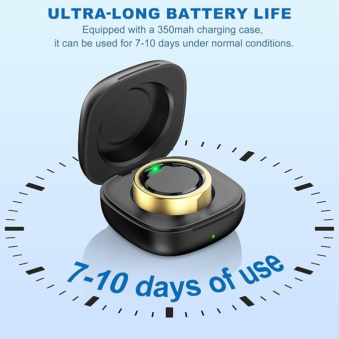 Smart Ring for Women Men, Valentine's Day Gifts, Minimalist Fitness Ring - Image 7