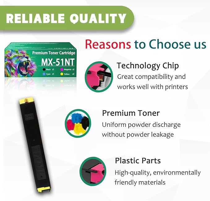 ERNZAT MX-51NT Toner Cartridge Compatible - Image 4