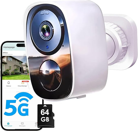 2025 Upgraded 2K Wireless Security Camera by Unknown
