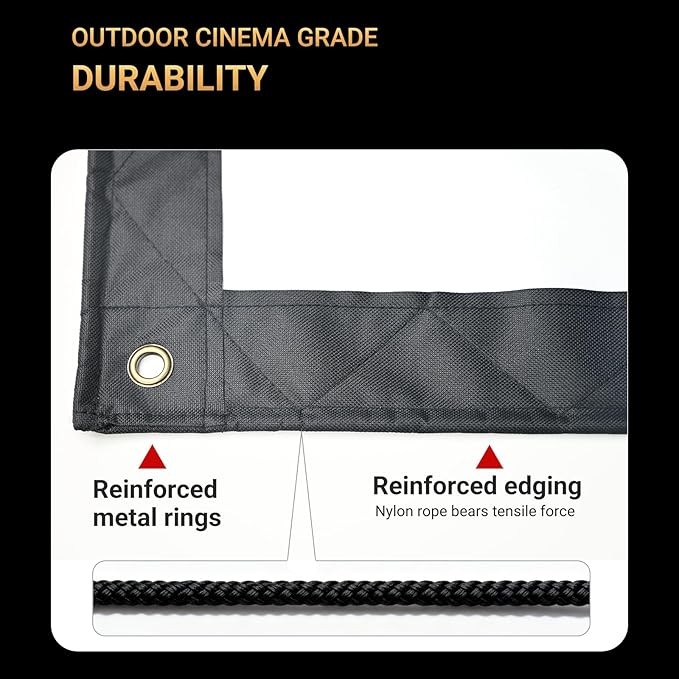 250 Inch Extra Large Projector Screen | Cinema-Grade Huge Movie Screen - Image 3
