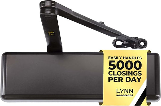 LYNN HARDWARE Extra Heavy Duty Automatic Door Closer by LYNNHARDWARE