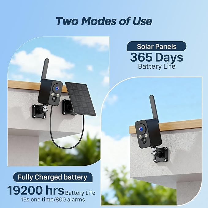 IHOXTX 4G SIM Cellular Security Cameras Wireless Outdoor/Indoor - Image 8
