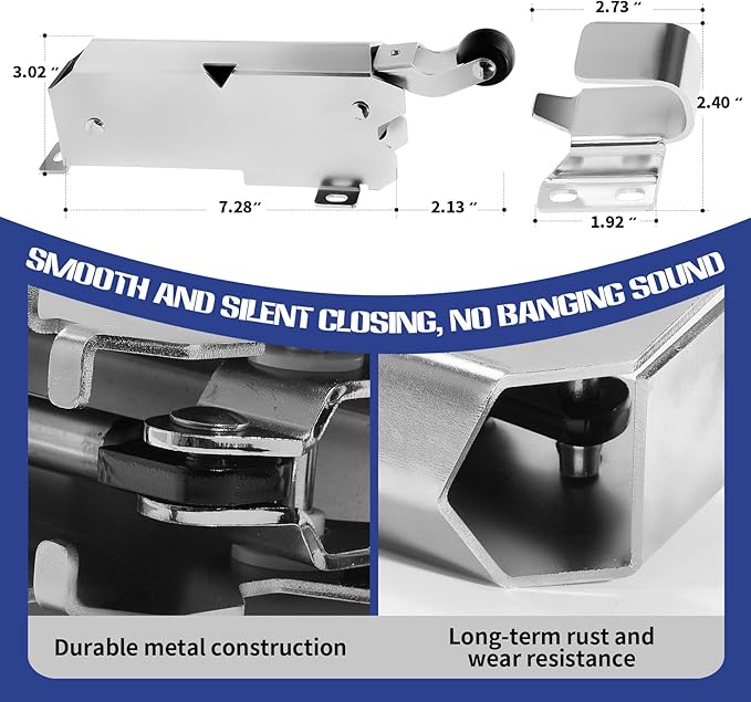 Hydraulic Door Closer, Exposed Installation. Door Closer - Image 3