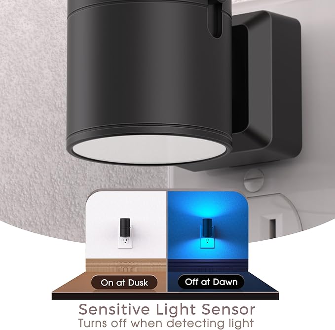 Briignite Night Lights Plug into Wall, 1 Pack 11-Color Changing Night Light - Image 3