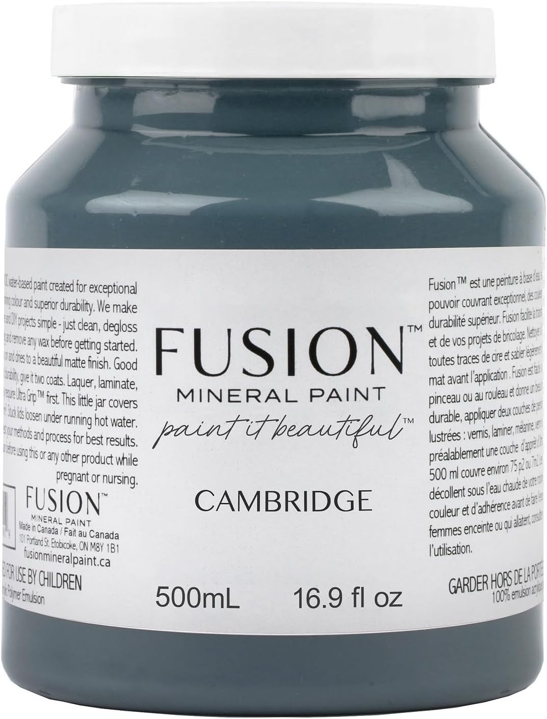 Fusion Mineral Paint (500 ml, Cambridge