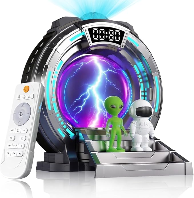 Astronaut Aurora Star Sky Projector, Plasma Globe Lamp/Star Light Projector by HOME