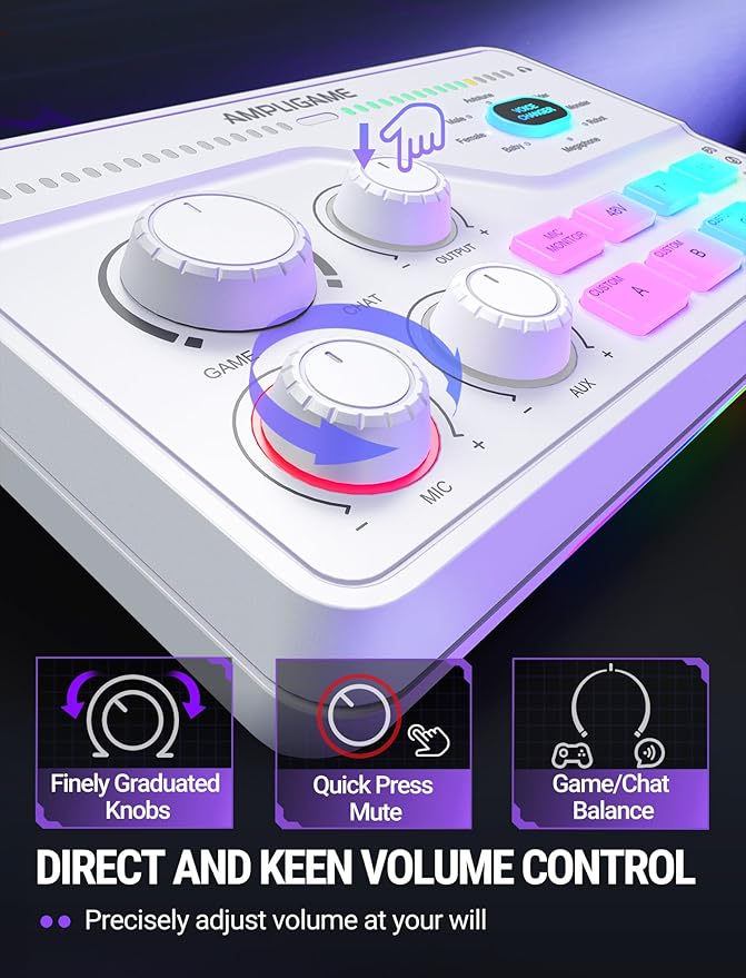 FIFINE Audio Mixer for Gaming - Image 3