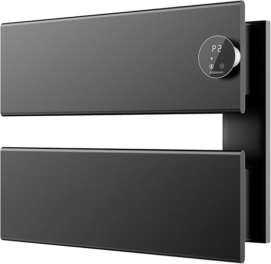 K&KALONZO Electric Towel Warmer, 18.35" W x 14.6" H Wall-Mounted Towel Heater by KKALONZO