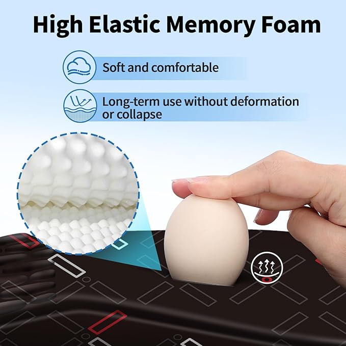 YIWEI Ergonomic Mouse Pad with Wrist Rest - Image 3