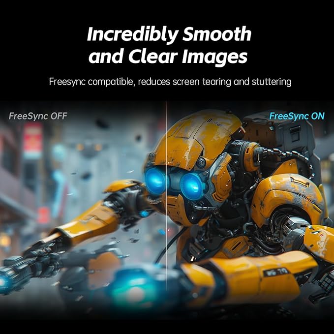 KTC 24.5'' Gaming Monitor, FHD 1080P 180Hz Fast IPS 128% sRGB Computer Monitor - Image 4