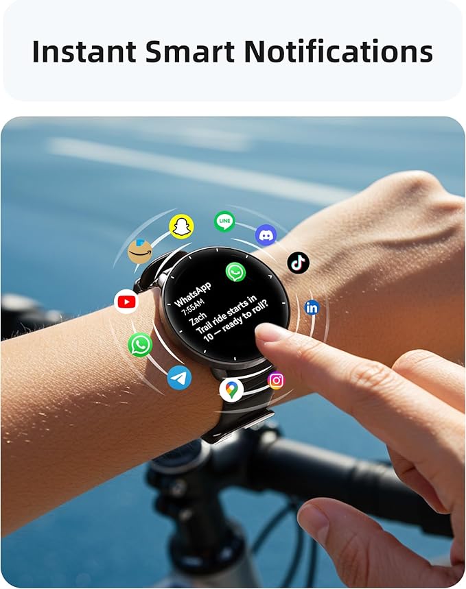 Parsonver Smart Watch for Swimming, 5ATM Waterproof Watch for Pool & Open Water - Image 8