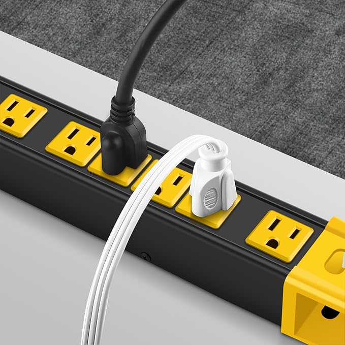 CCCEI Heavy Duty Power Strip Surge Protector - Image 7