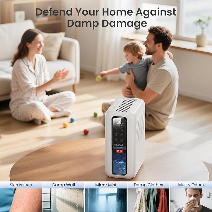Dehumidifier for Home, Dehumidifiers for Bathroom, Living room, Closet - Image 7