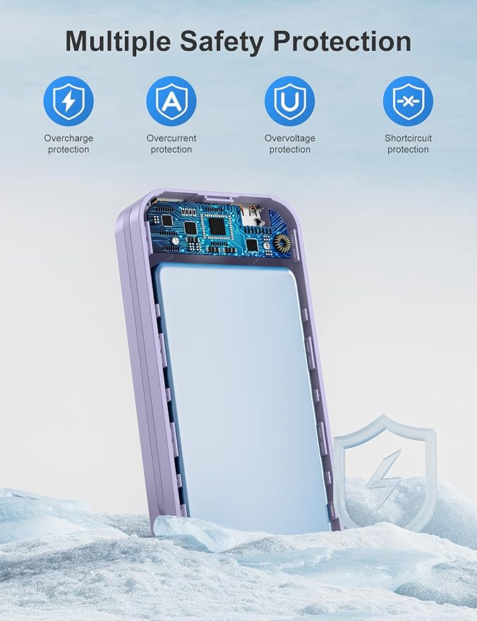 aonidi 20000mAh Ultra-Portable-Charger-Power-Bank PD20W - Image 8