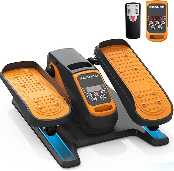 Under Desk Elliptical Machine, Electric Elliptical Exerciser by GEONEO