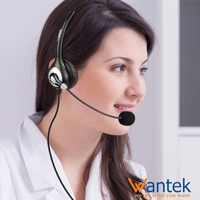 USB Headset with Microphone Noise Cancelling & Audio Controls, Computer - Image 6